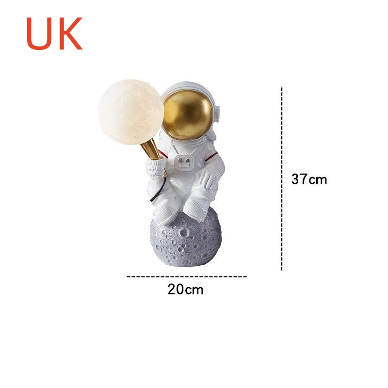 Astronaut Wall Lamp Creative Kids Room Bedroom Decoration