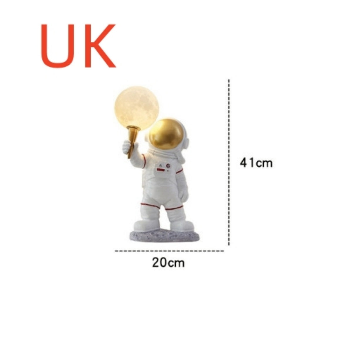 Astronaut Wall Lamp Creative Kids Room Bedroom Decoration